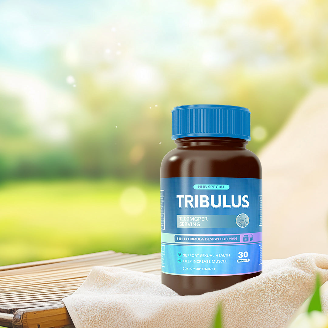 HUB SPECIAL Tribulus – 1200mg per Serving | 30 Capsules | Men’s Health & Muscle Support