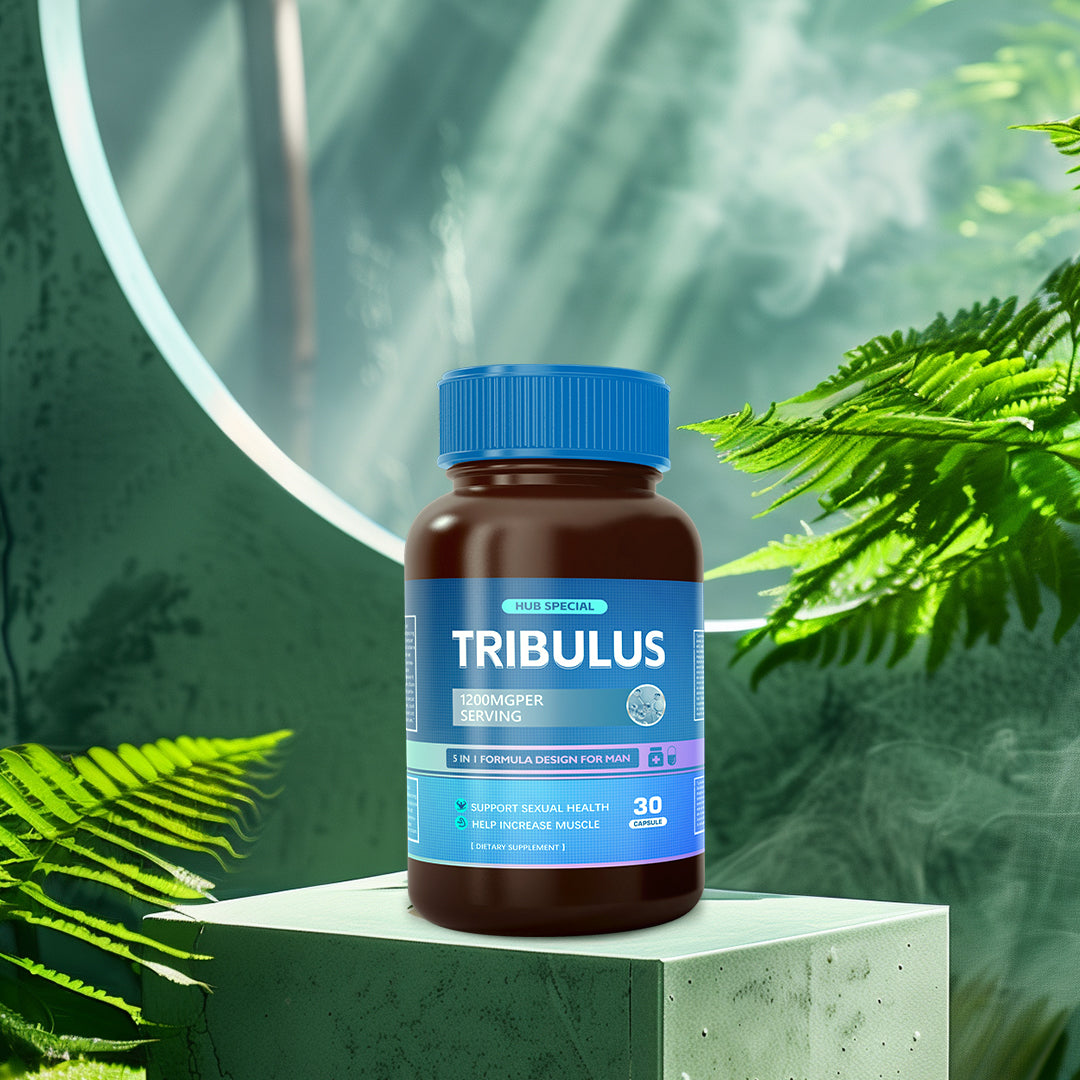 HUB SPECIAL Tribulus – 1200mg per Serving | 30 Capsules | Men’s Health & Muscle Support