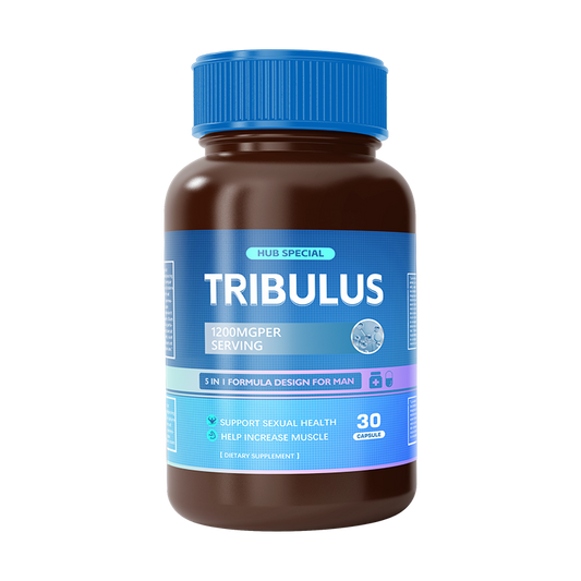 HUB SPECIAL Tribulus – 1200mg per Serving | 30 Capsules | Men’s Health & Muscle Support